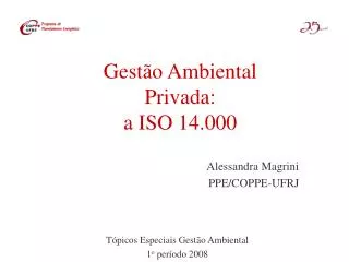 gest o ambiental privada a iso 14 000
