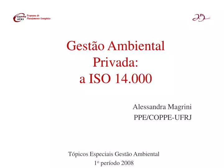 gest o ambiental privada a iso 14 000