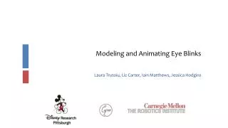 Modeling and Animating Eye Blinks