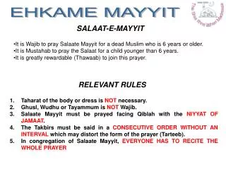 It is Wajib to pray Salaate Mayyit for a dead Muslim who is 6 years or older.