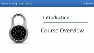 Course Overview