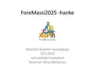 foremassi2025 hanke