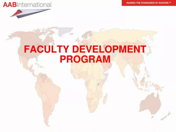 faculty development program