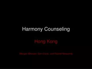 Harmony Counseling