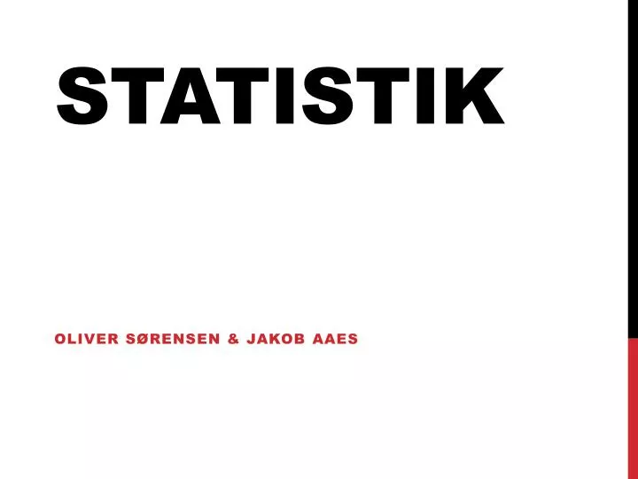 statistik