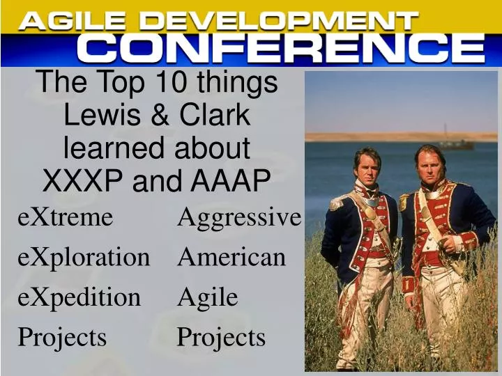 the top 10 things lewis clark learned about xxxp and aaap