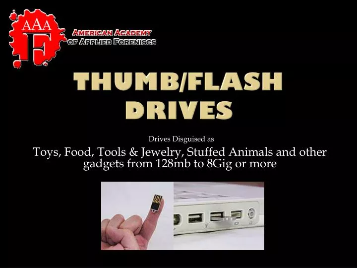 thumb flash drives