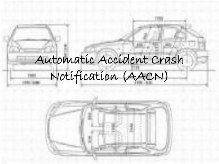 automatic accident crash notification aacn