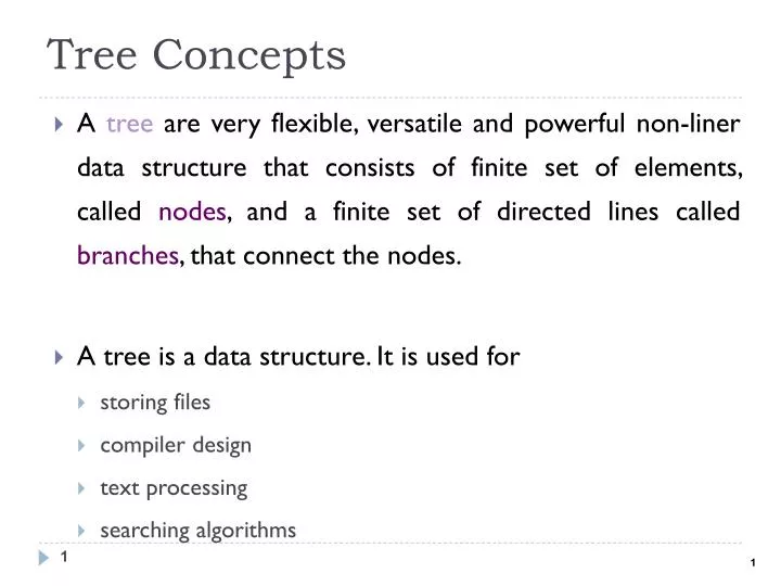 tree concepts