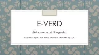 e verd