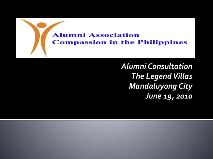 alumni consultation the legend villas mandaluyong city june 19 2010