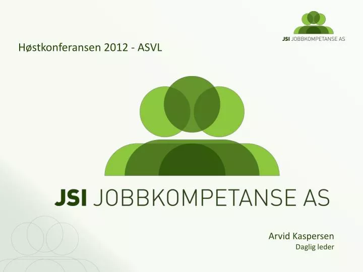 h stkonferansen 2012 asvl