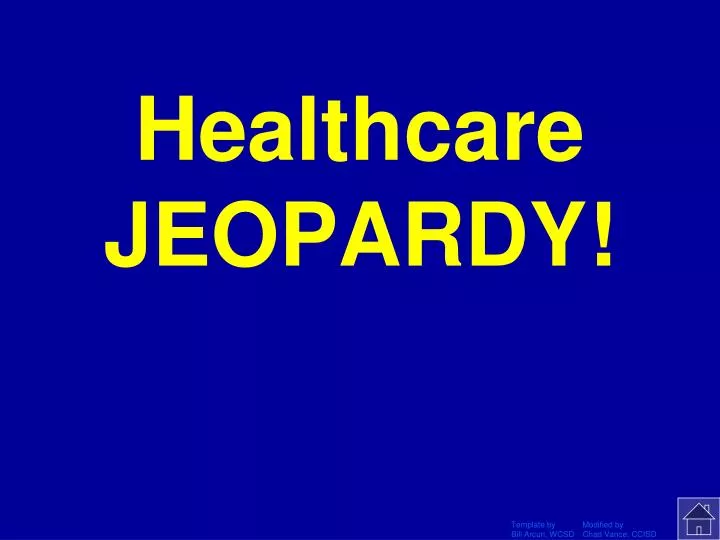 healthcare jeopardy