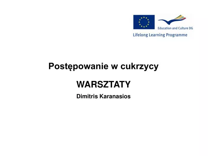 post powanie w cukrzycy warsztaty dimitris karanasios