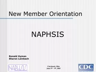 New Member Orientation