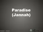 Exploring Paradise: A Journey Through the Gates of Jannah - slide 1