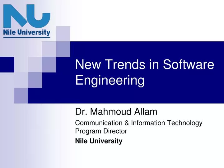 new trends in software engineering