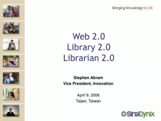 Web 2.0 Library 2.0 Librarian 2.0