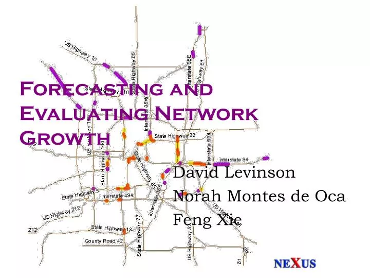 forecasting and evaluating network growth
