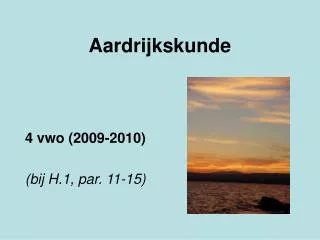 aardrijkskunde