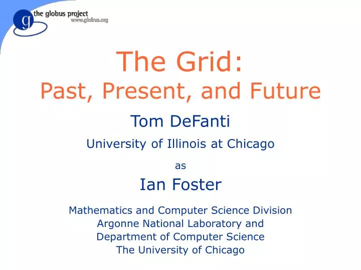 the grid past present and future