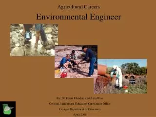 Agricultural Careers Environmental Engineer