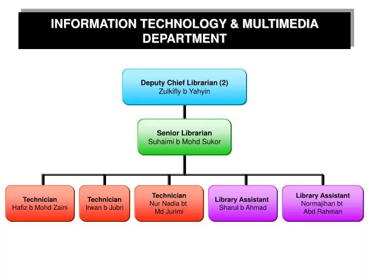 information technology multimedia department
