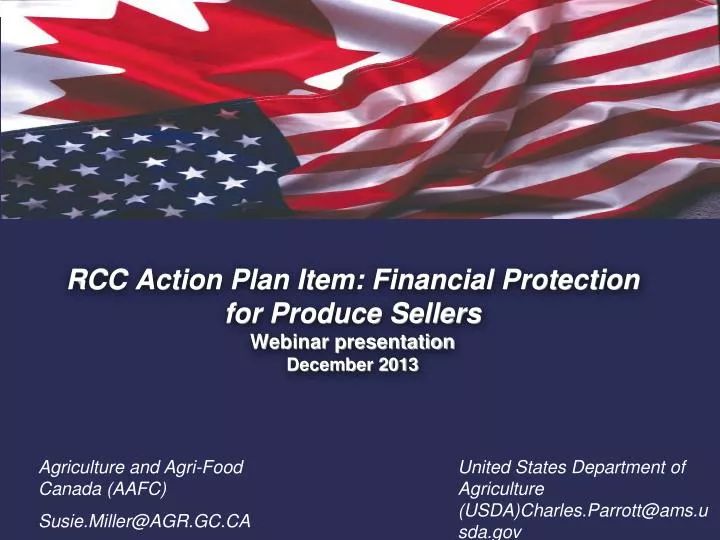 rcc action plan item financial protection for produce sellers webinar presentation december 2013
