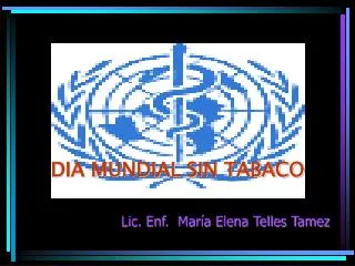 dia mundial sin tabaco