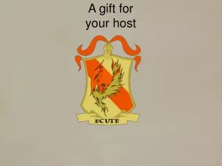 A gift for your host
