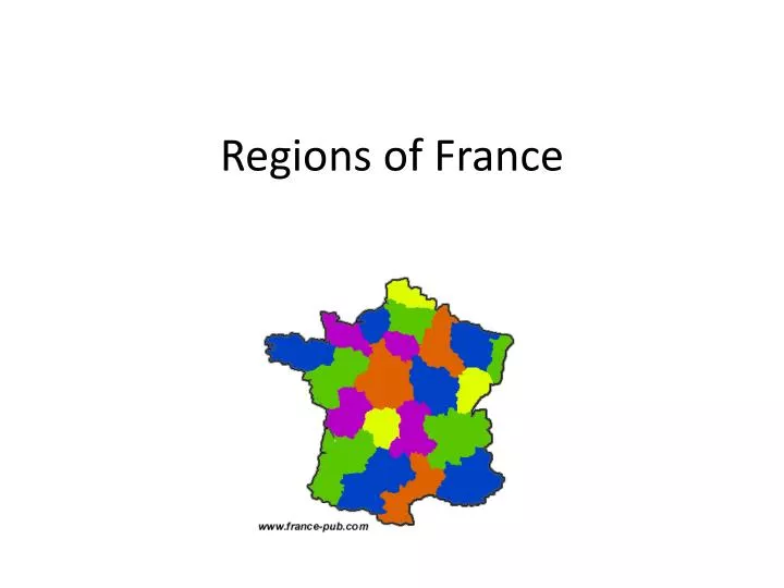 regions of france