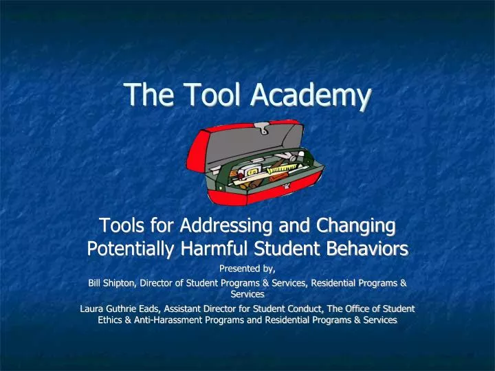 the tool academy