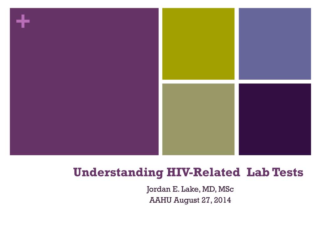 PPT - Understanding HIV-Related Lab Tests PowerPoint Presentation, free ...