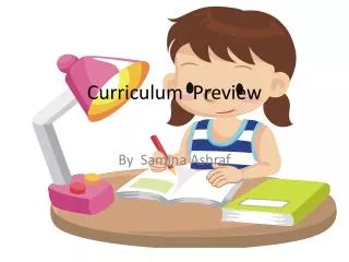 curriculum preview