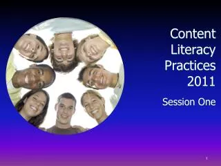 content literacy practices 2011