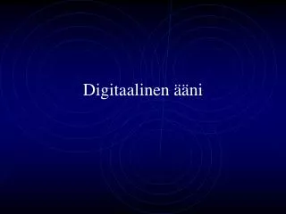 digitaalinen ni