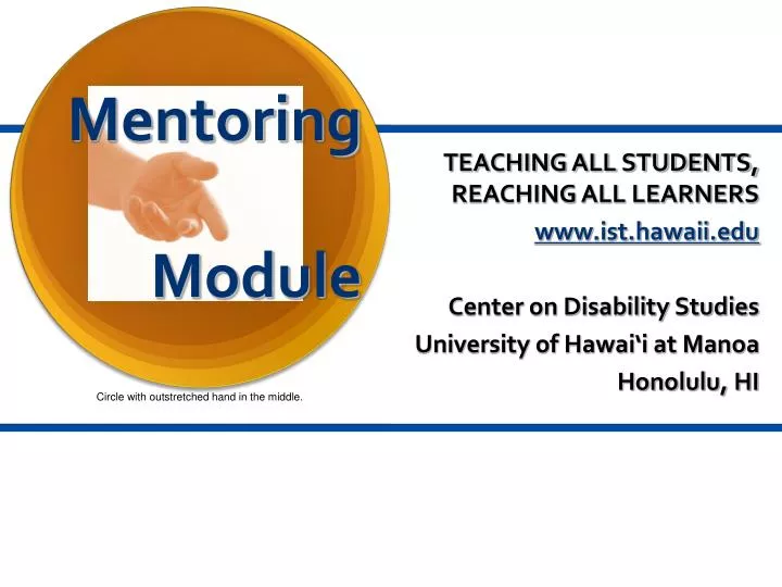 mentoring module