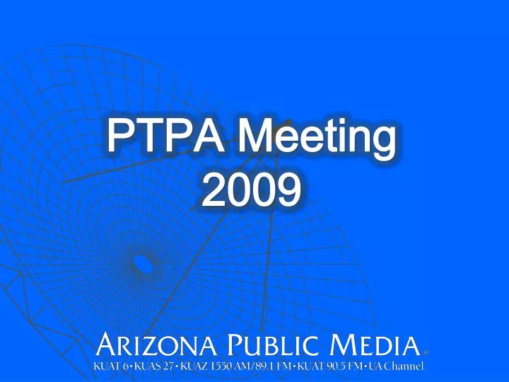 ptpa meeting 2009