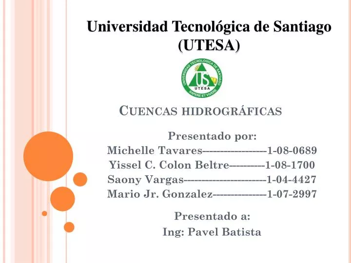 cuencas hidrogr ficas