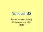Noticias B2 - slide 1