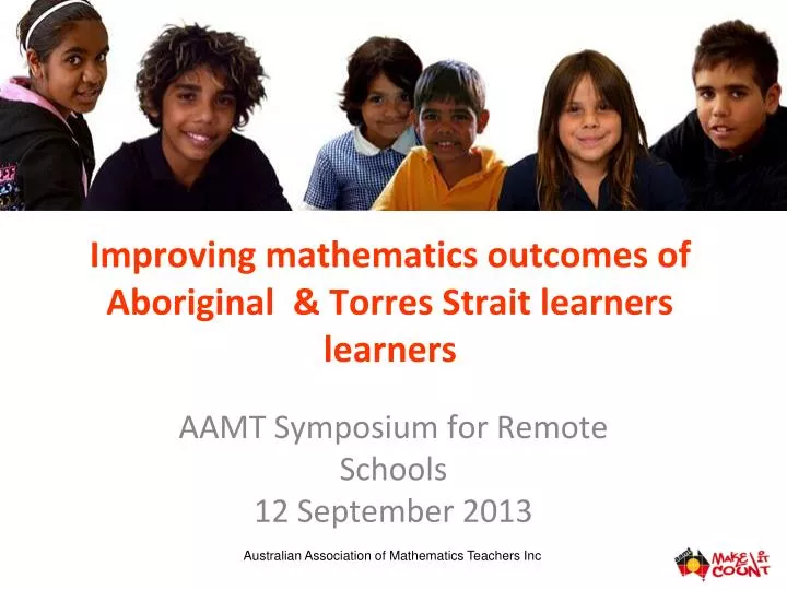 improving mathematics outcomes of aboriginal torres strait learners learners
