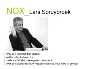 nox lars spruybroek
