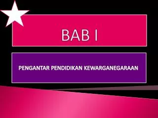 bab i