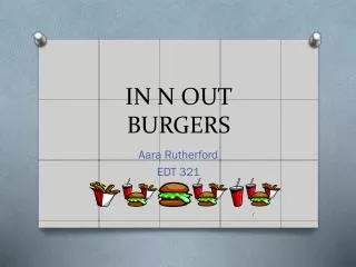 IN N OUT BURGERS