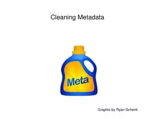 Cleaning Metadata