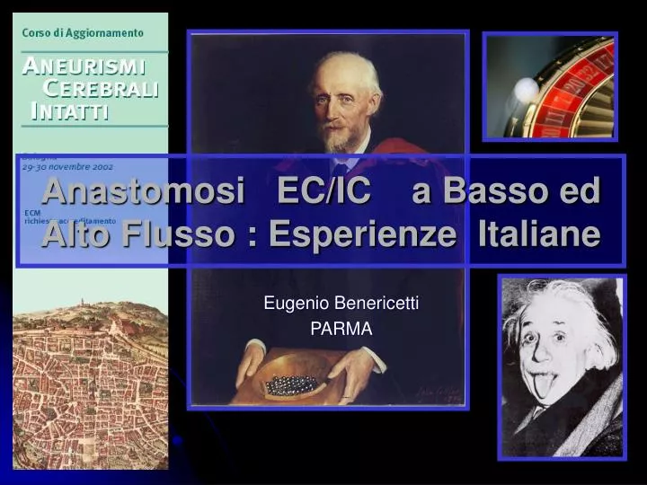 anastomosi ec ic a basso ed alto flusso esperienze italiane