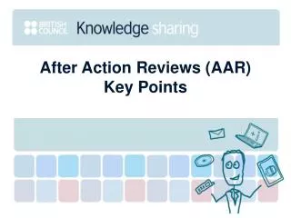 After Action Reviews (AAR) Key Points
