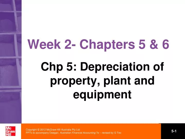 week 2 chapters 5 6