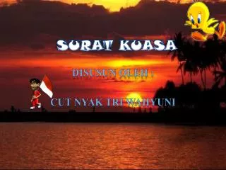 surat kuasa