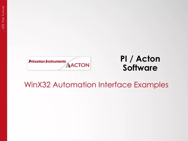 winx32 automation interface examples